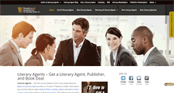 Desktop Screenshot of literary-agents.com